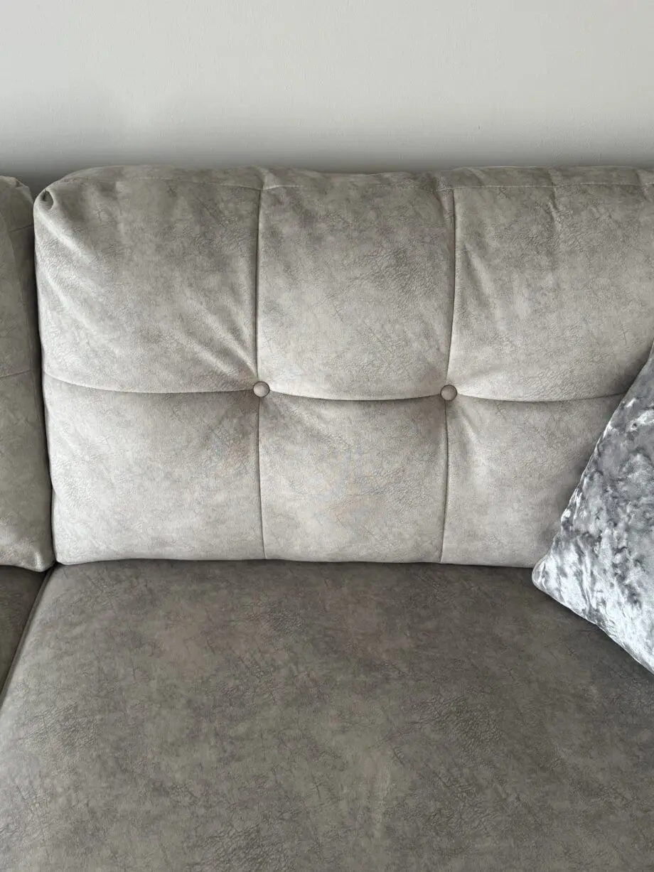 Furniture Village Oyster Beige Ariana 4 Seater Sofa & Cuddle Chair
