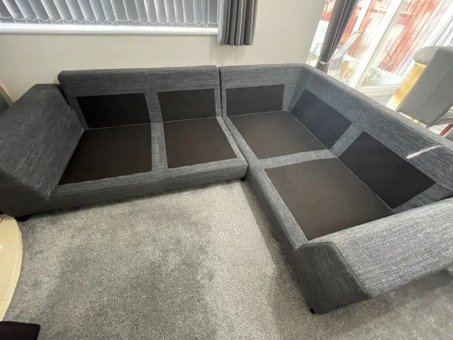 DFS Dark Grey Euphoria Corner Sofa