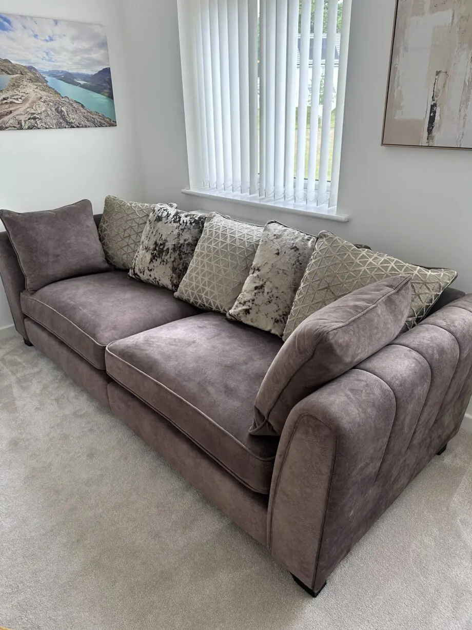 Furniture village 4 seater sofa