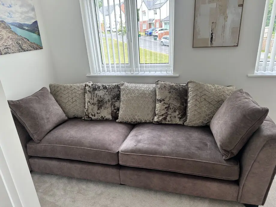 Furniture village 4 seater sofa
