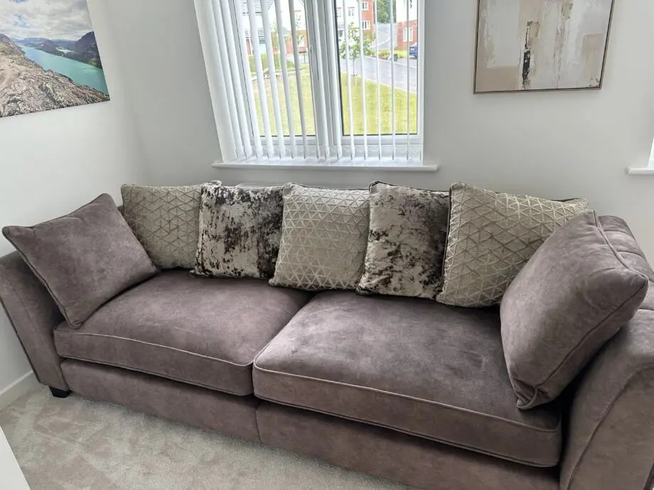 Furniture village 4 seater sofa