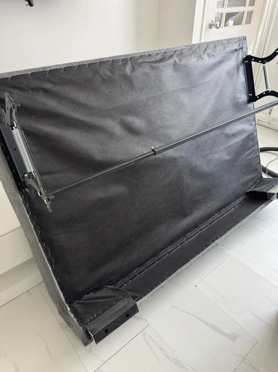 Grey sofa bed