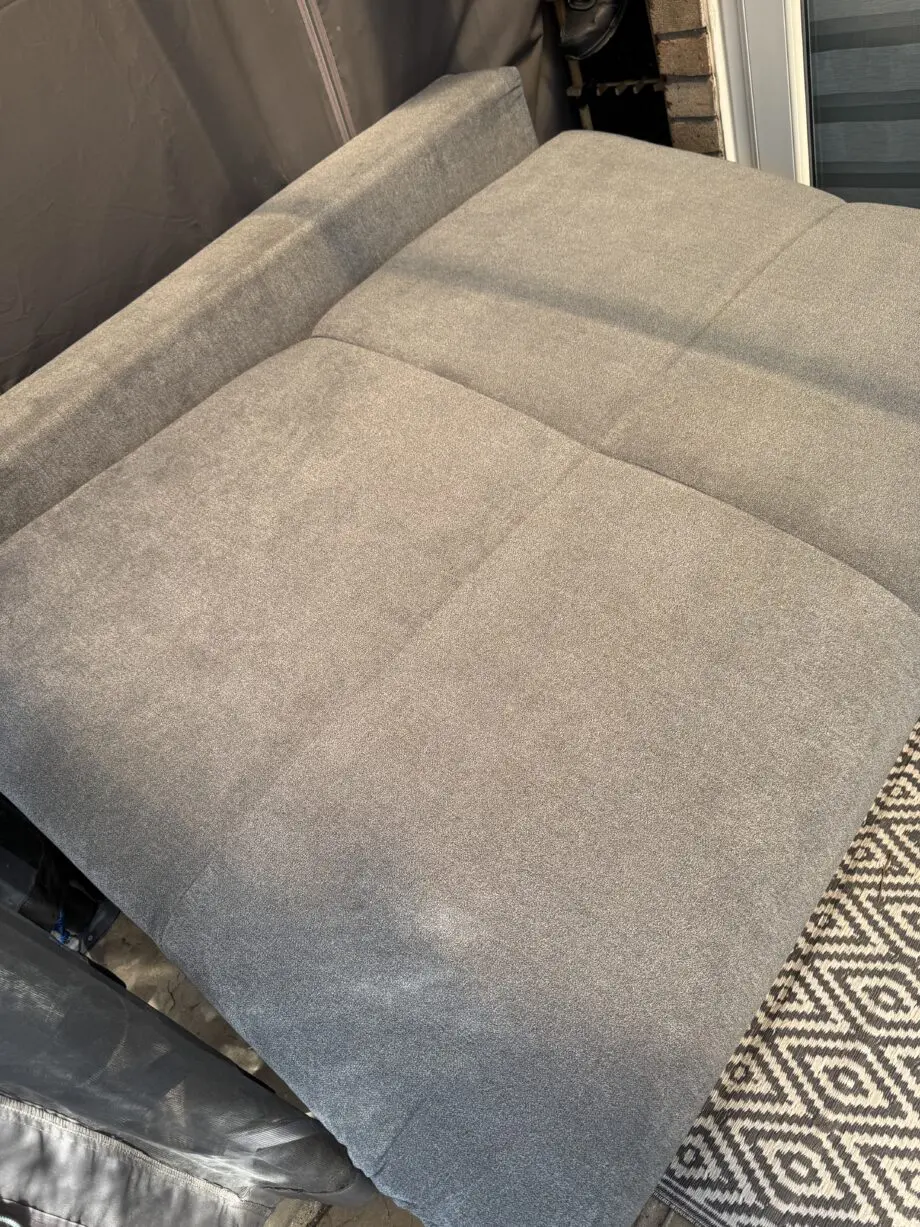 Grey sofa bed
