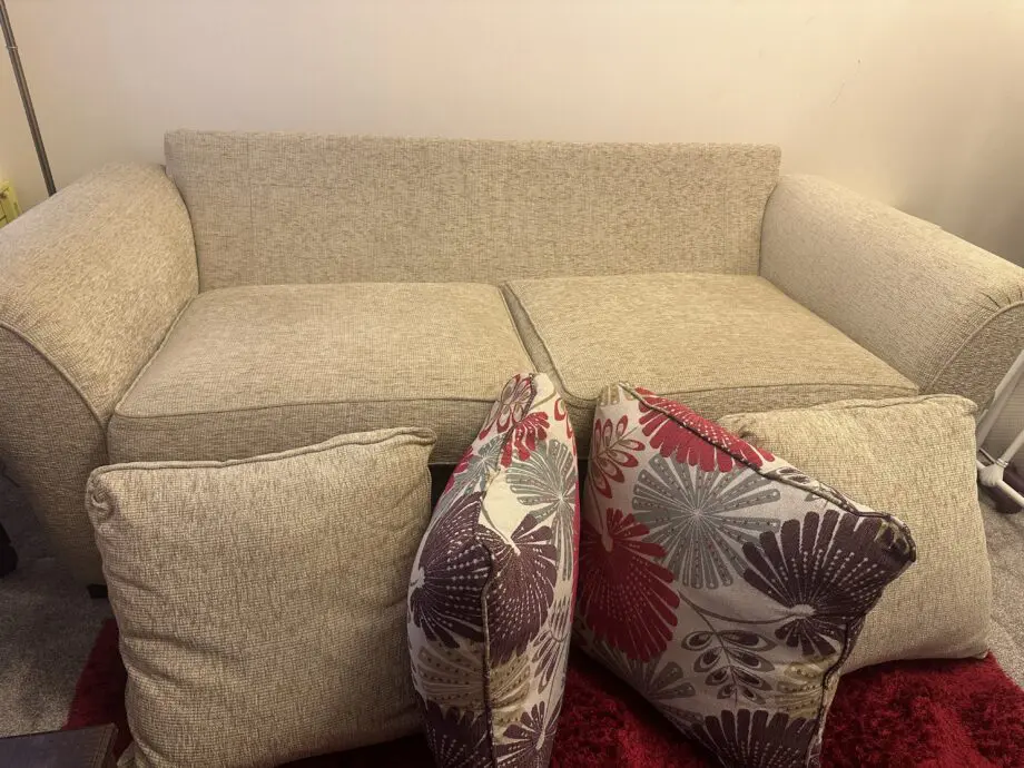 SCS 3 Seater Sand/Beige Scattered Sofa