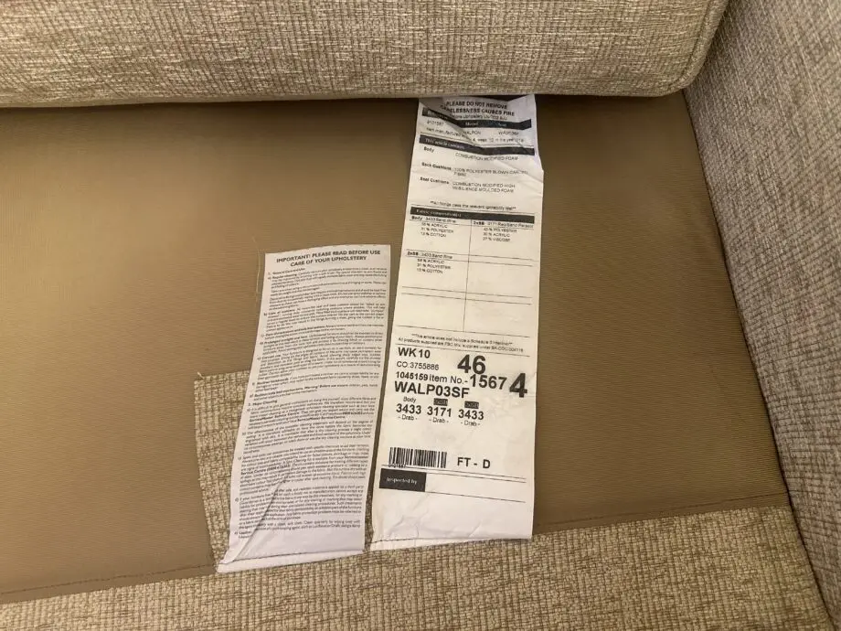 SCS 3 Seater Sand/Beige Scattered Sofa