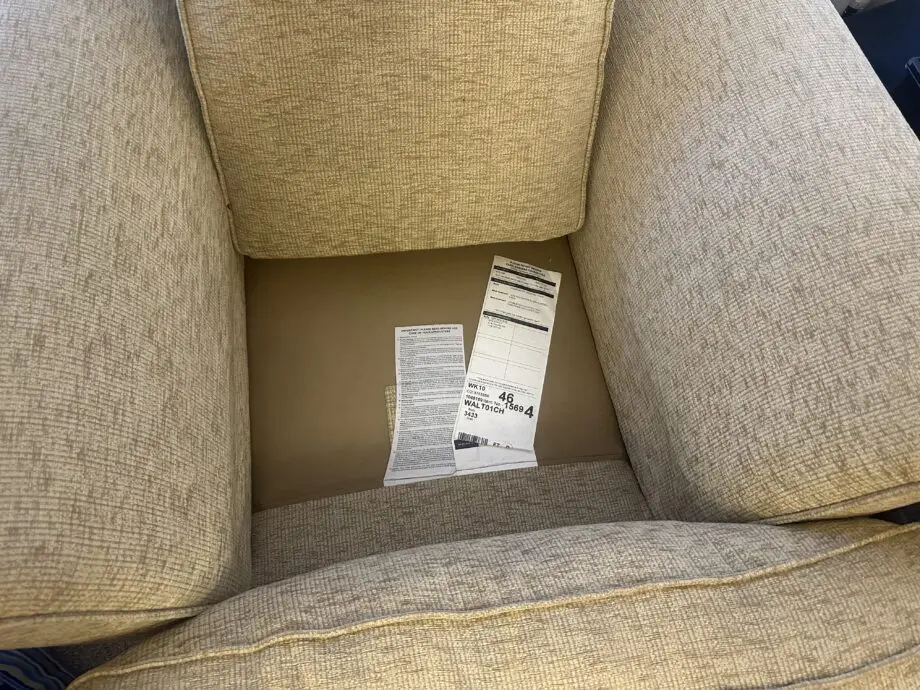 SCS Single Seater Sand/Beige Chair