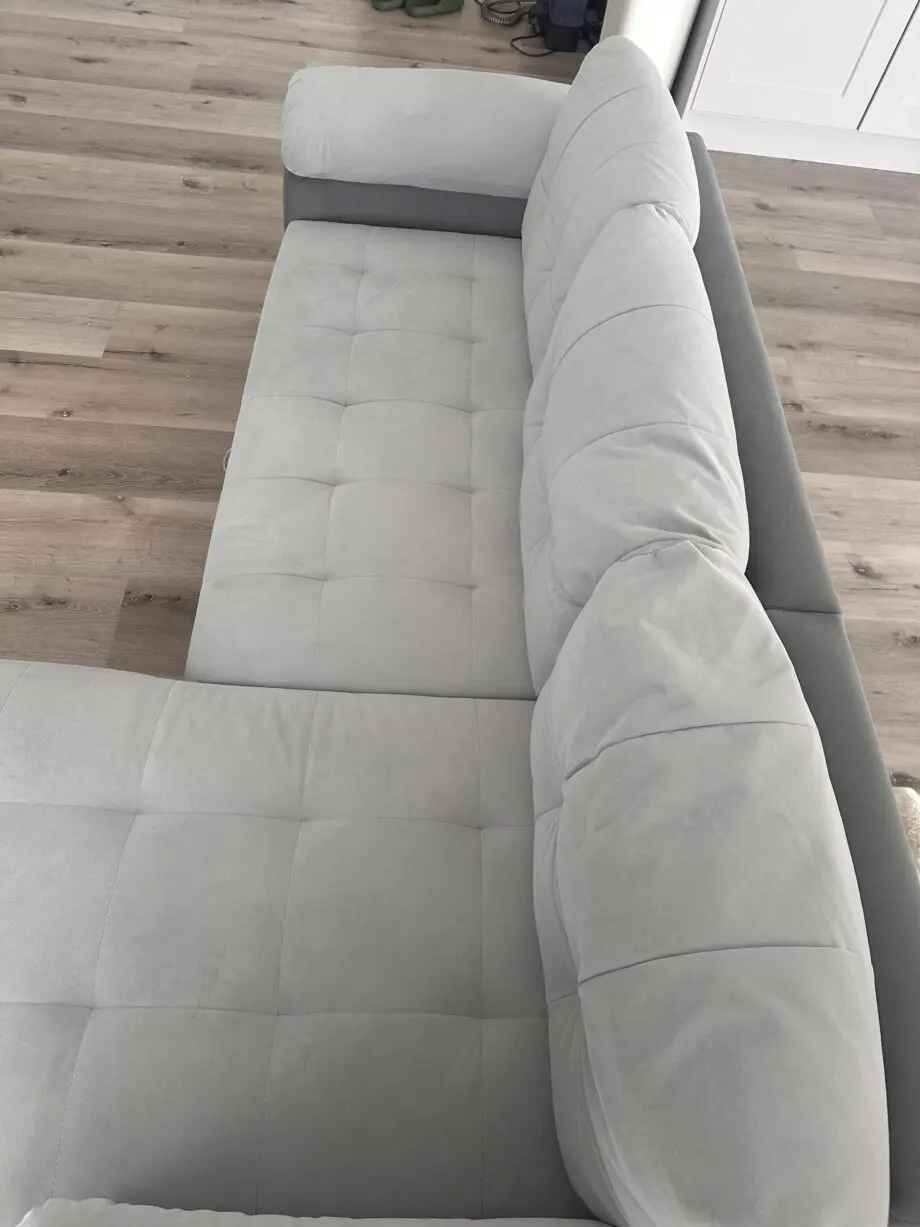 SofaBargain Grey sofa bed with storage