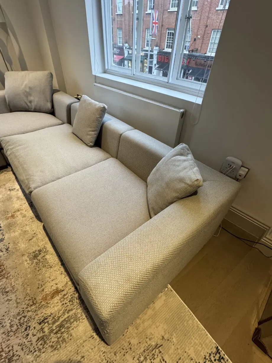 Light Grey Corner Sofa