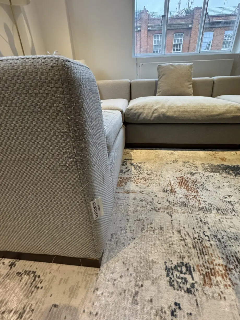 Light Grey Corner Sofa