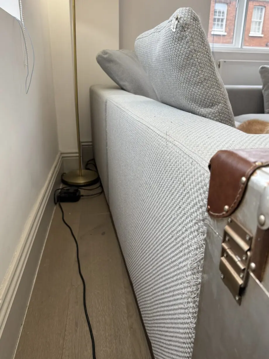 Light Grey Corner Sofa