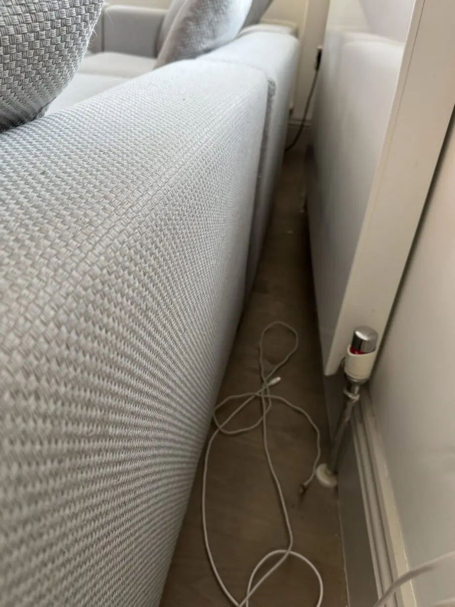 Light Grey Corner Sofa