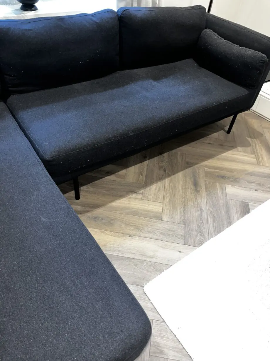 Made.com left hand chaise L shaped sofa