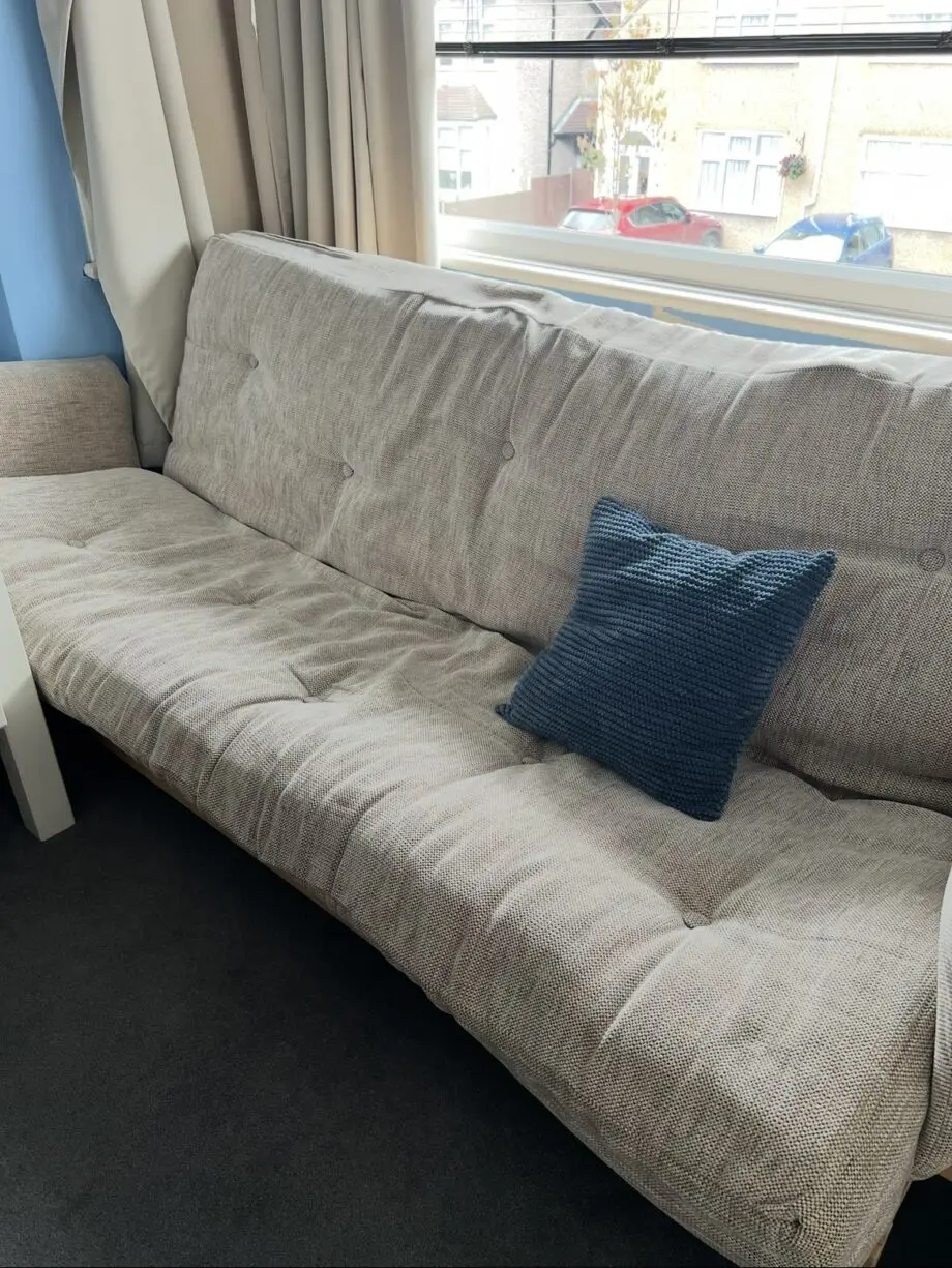 Sit and Sleep Roman 3 Seater Futon Sofa Bed
