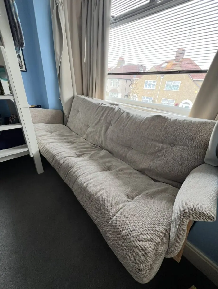 Sit and Sleep Roman 3 Seater Futon Sofa Bed
