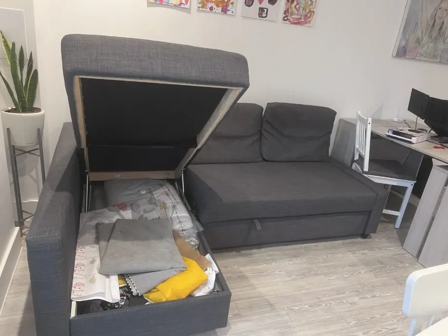Dark Grey Sofa bed