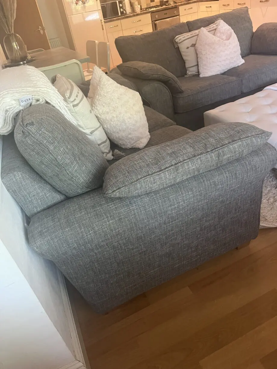 Next Grey 3 Seater Sofabed & 2 Seater Sofa