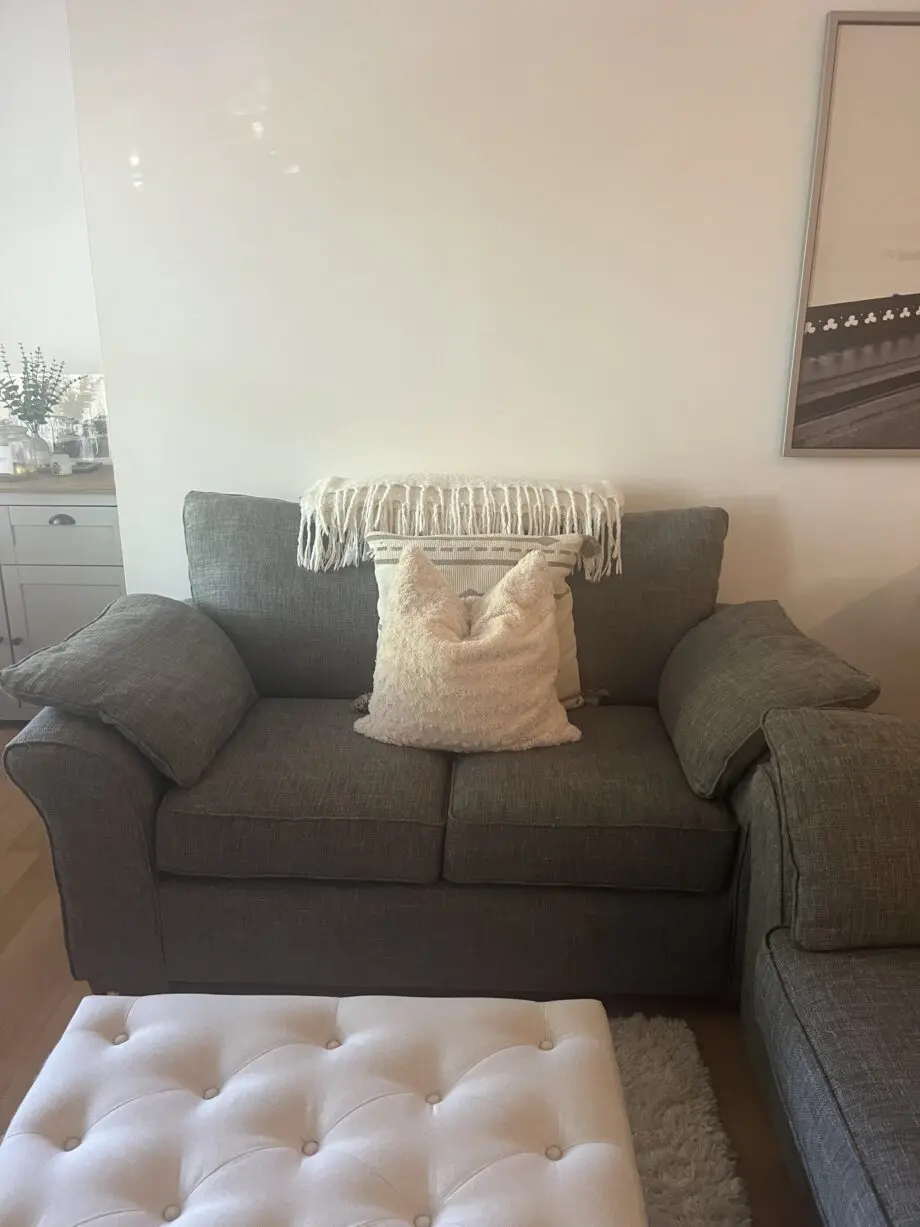 Next Grey 3 Seater Sofabed & 2 Seater Sofa