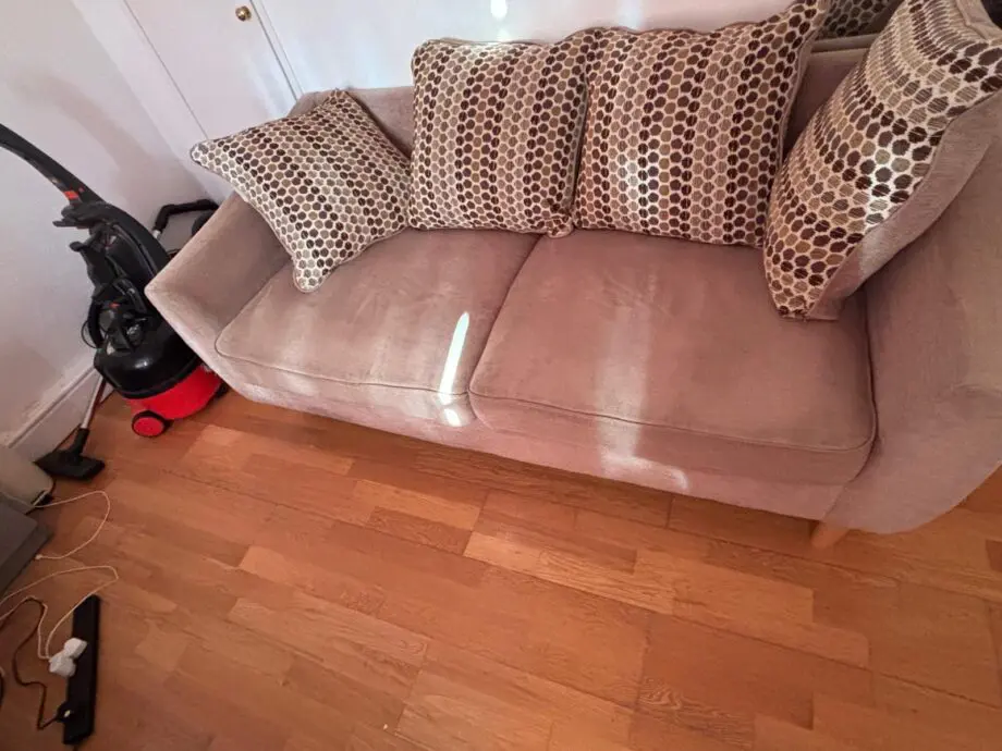 Wyvern Large Beige Sofa with Cushions *GREAT CONDITION*