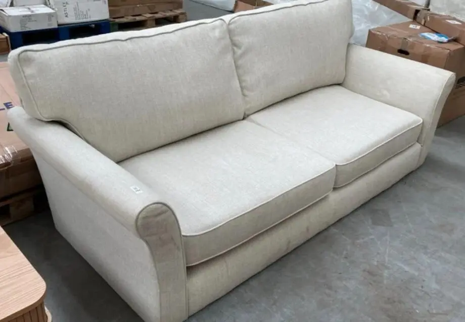 Brand new: John Lewis and partners cream Charlotte fabric sofa