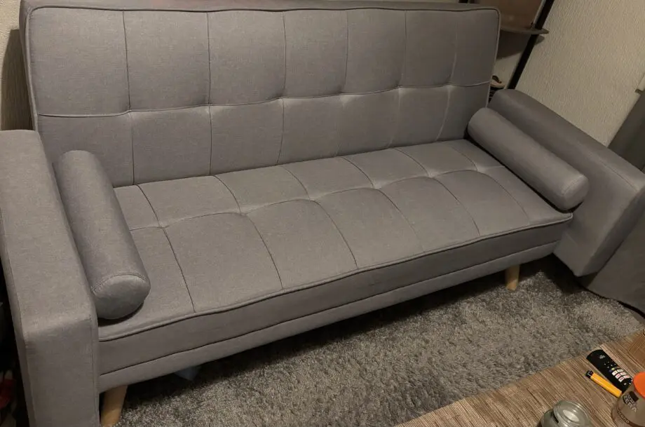 Grey Amazon Sofa and Recliner