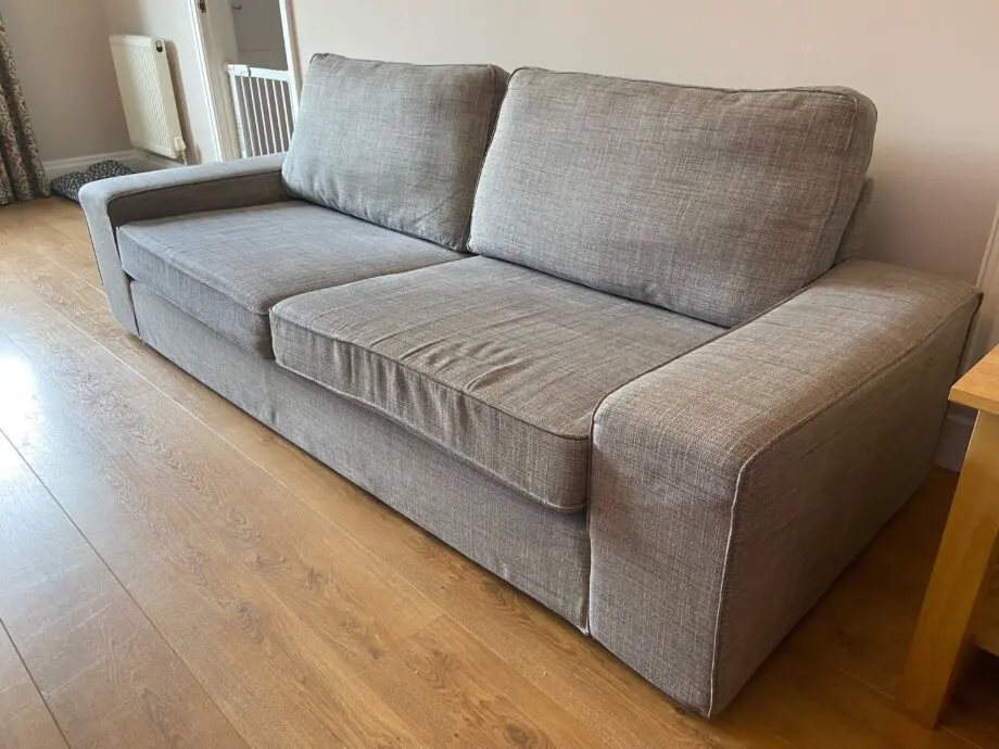 IKEA grey sofa