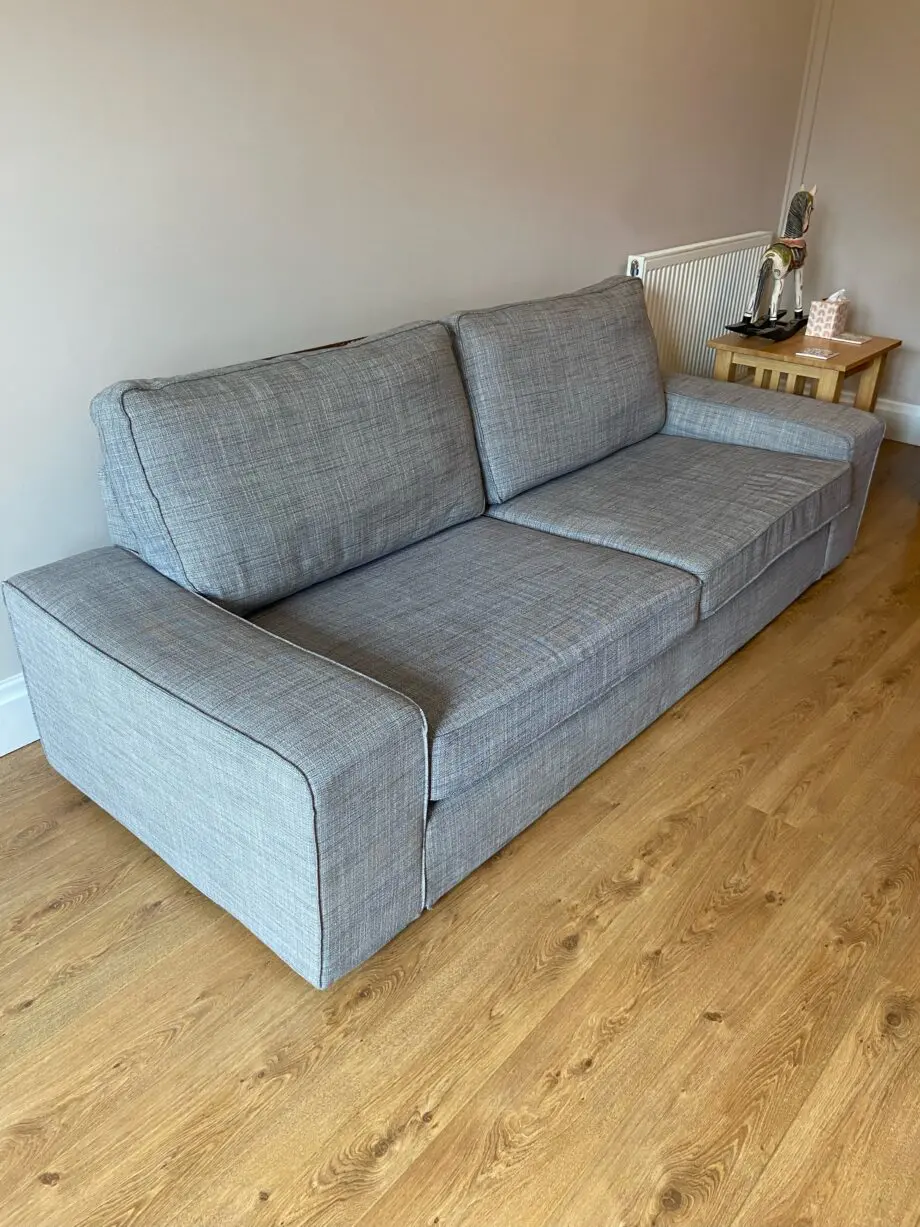 IKEA grey sofa