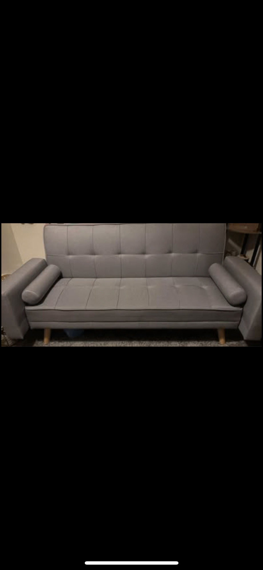 Grey Amazon Sofa and Recliner