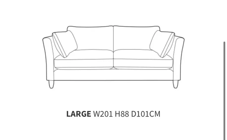 Grey Westbridge Freja couch