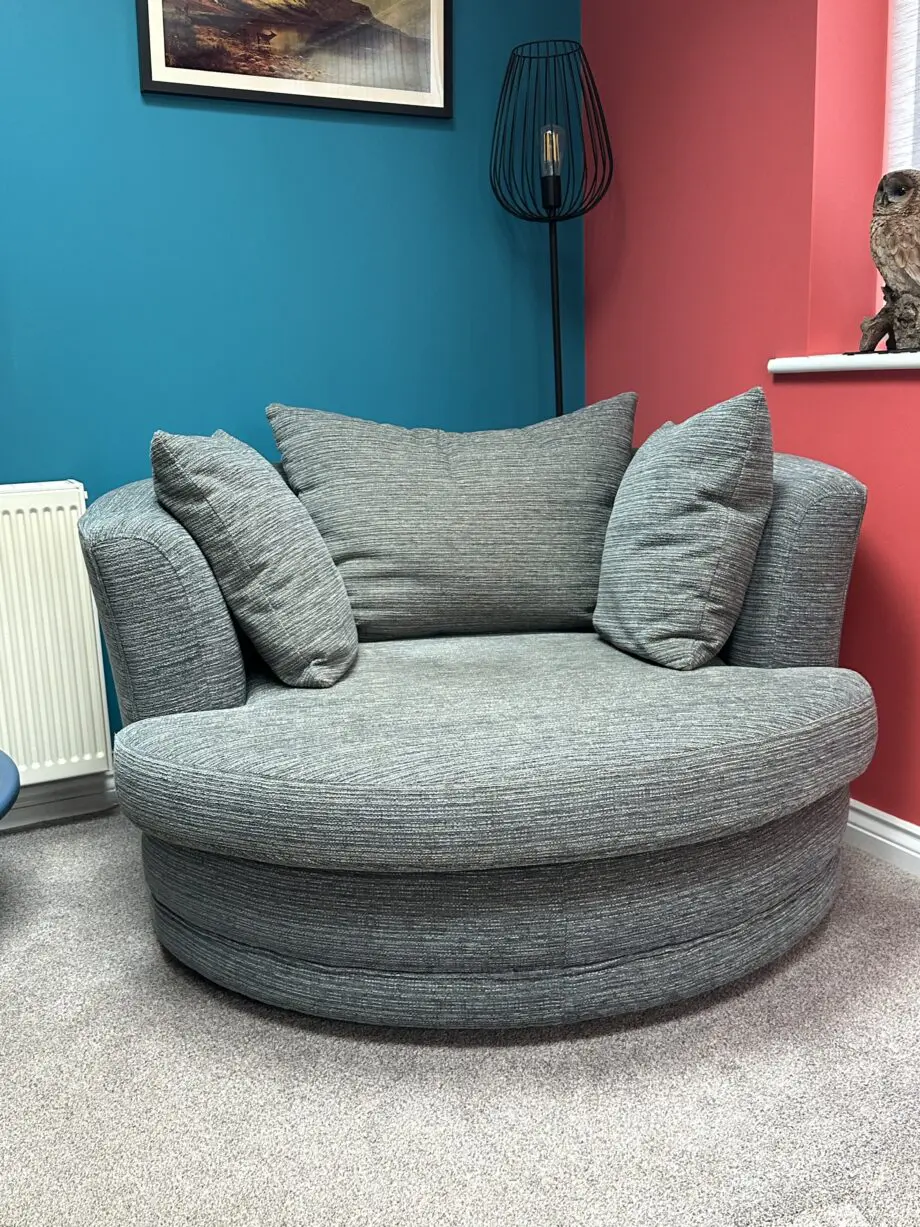 DFS Swivel Comfy Chair
