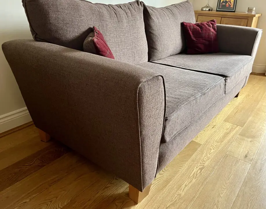 SCS Theo 3 Seater Sofa in Chocolate