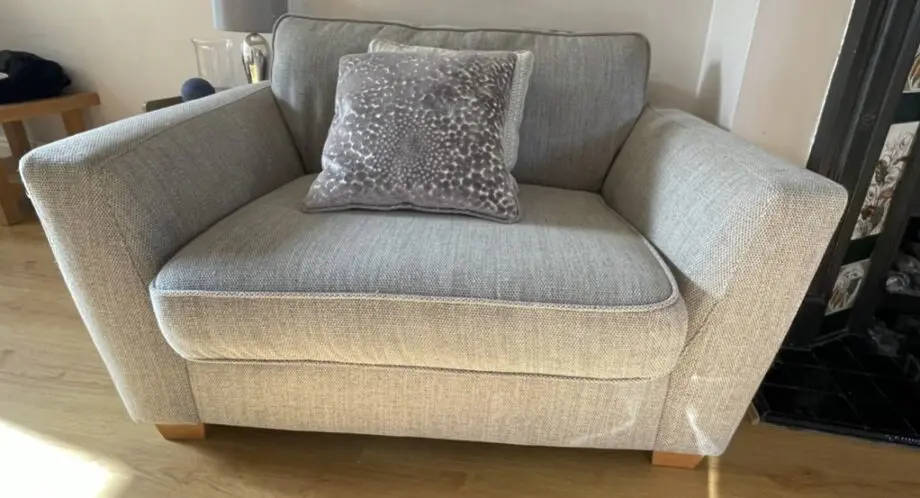 DFS Sofia cuddle sofa