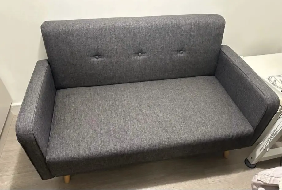 Grey 2 seater sofa