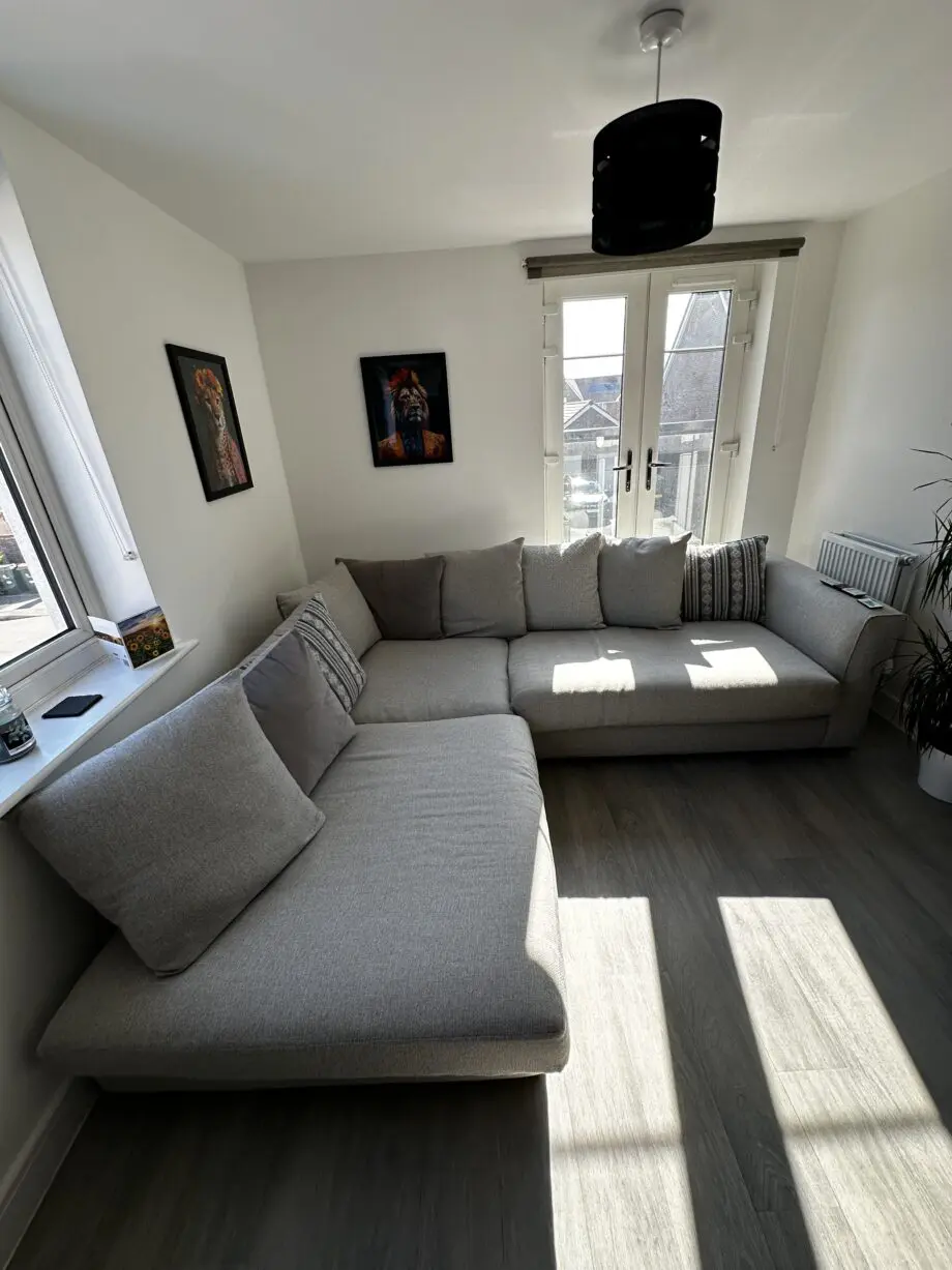 DFS Grey Paignton Corner Sofa