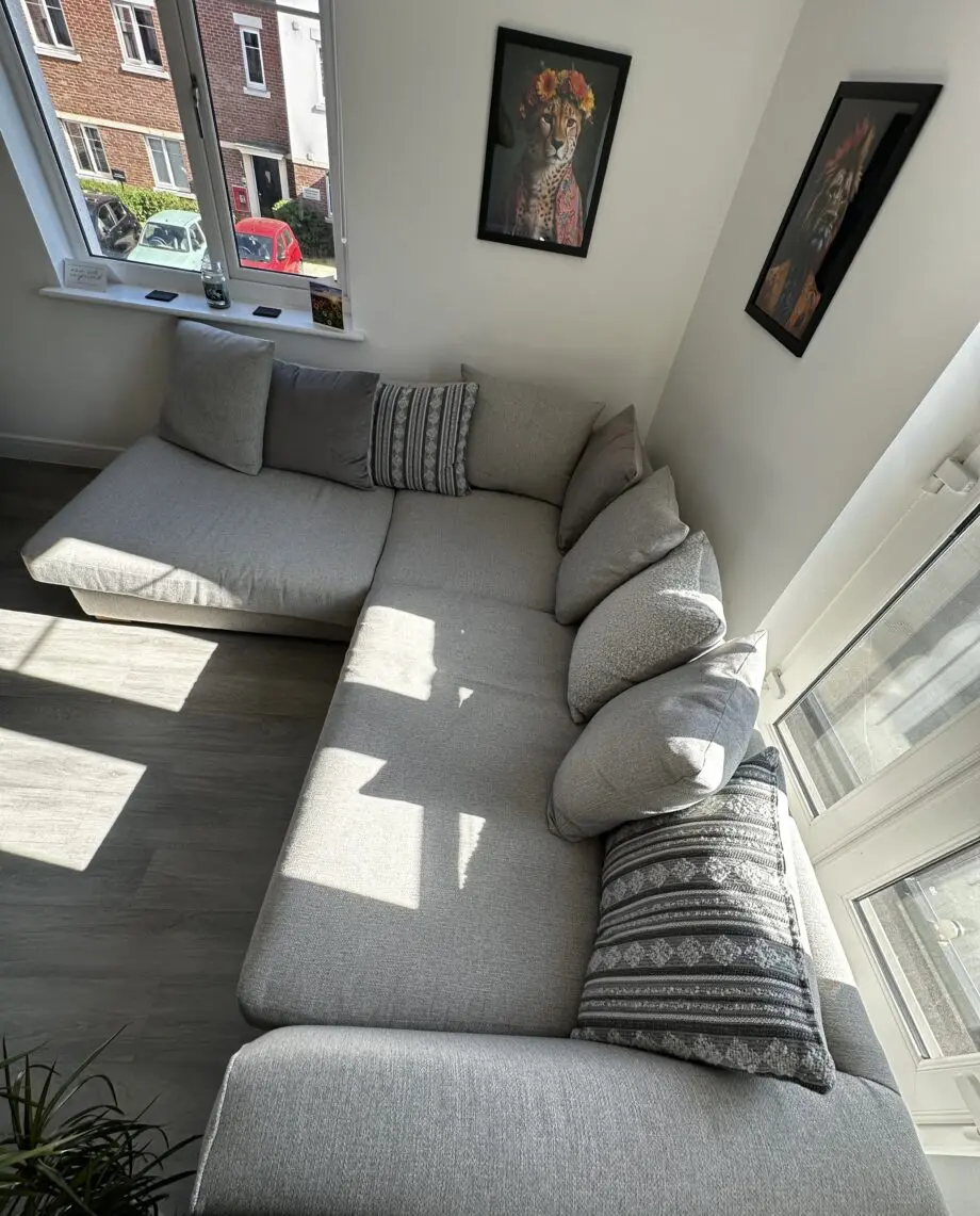 DFS Grey Paignton Corner Sofa
