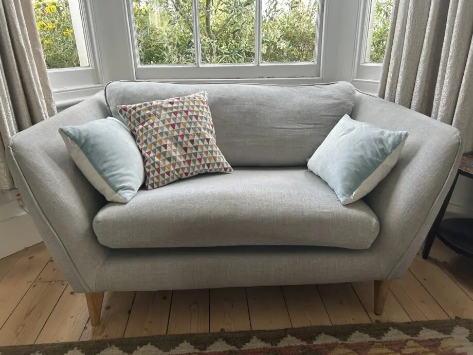 Grey Graham and Greene sofa