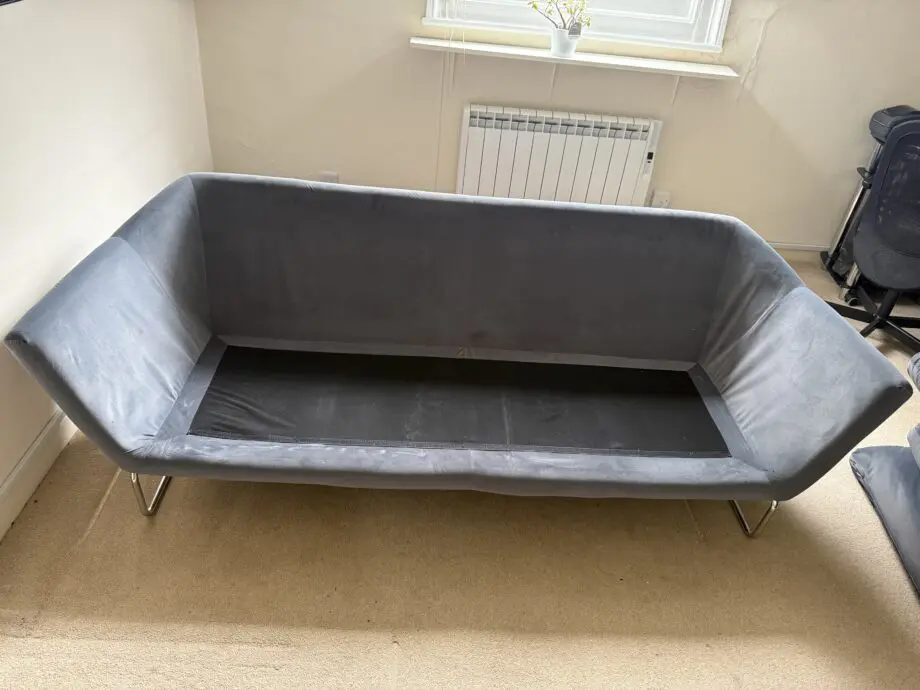 Blue Comfy 2 Seater Sofa from Homesense