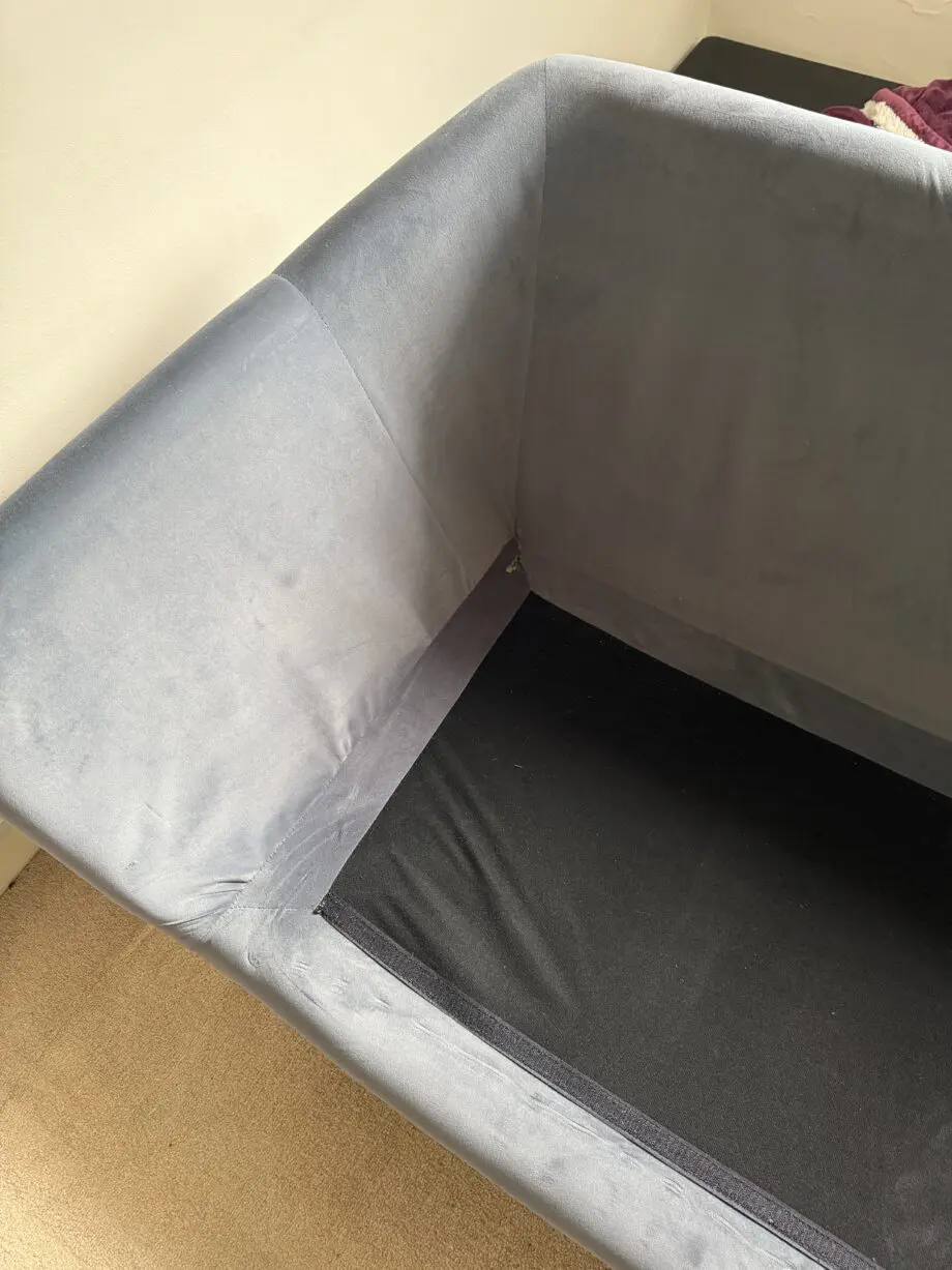 Blue Comfy 2 Seater Sofa from Homesense