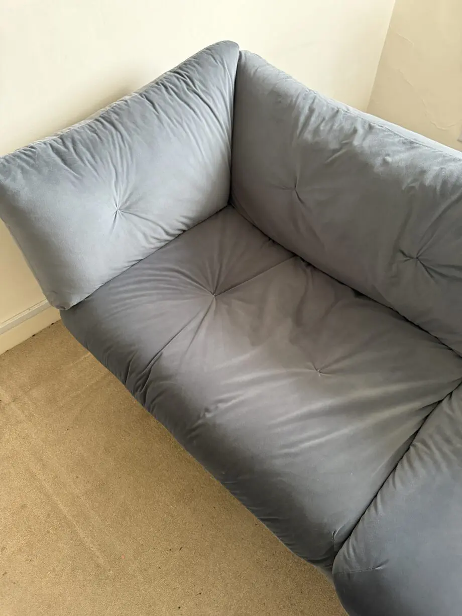 Blue Comfy 2 Seater Sofa from Homesense