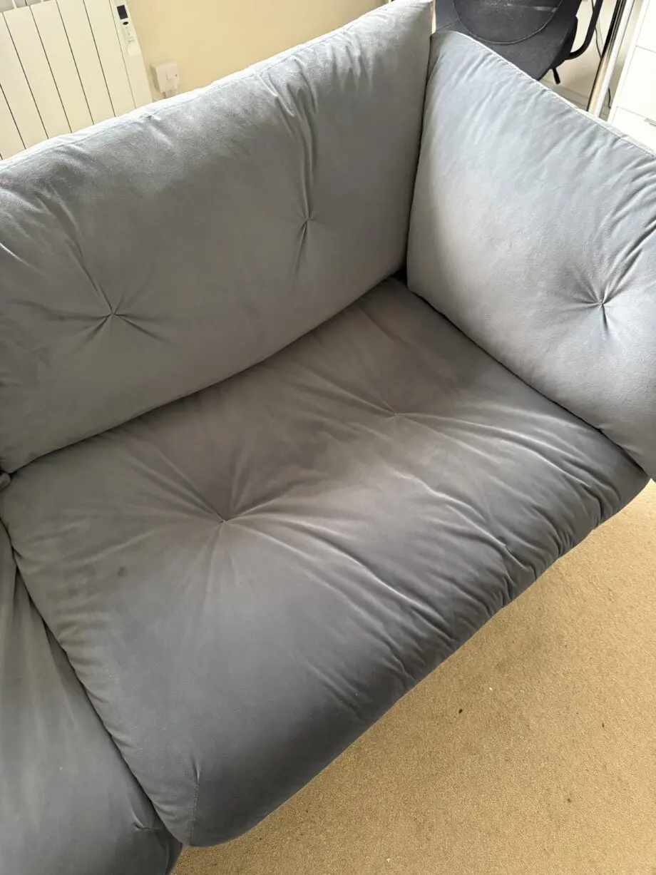 Blue Comfy 2 Seater Sofa from Homesense