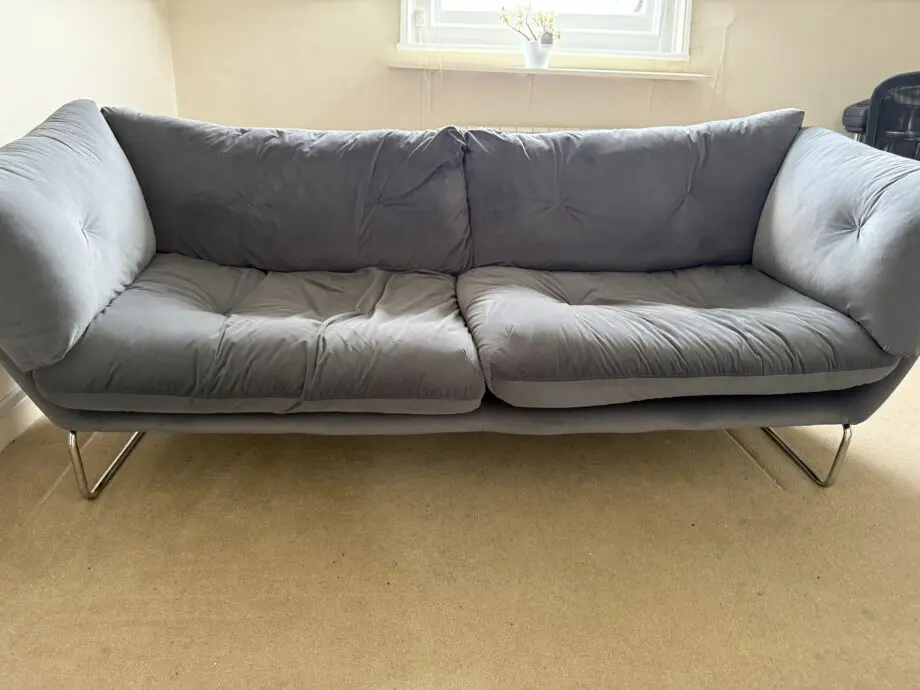 Blue Comfy 2 Seater Sofa from Homesense