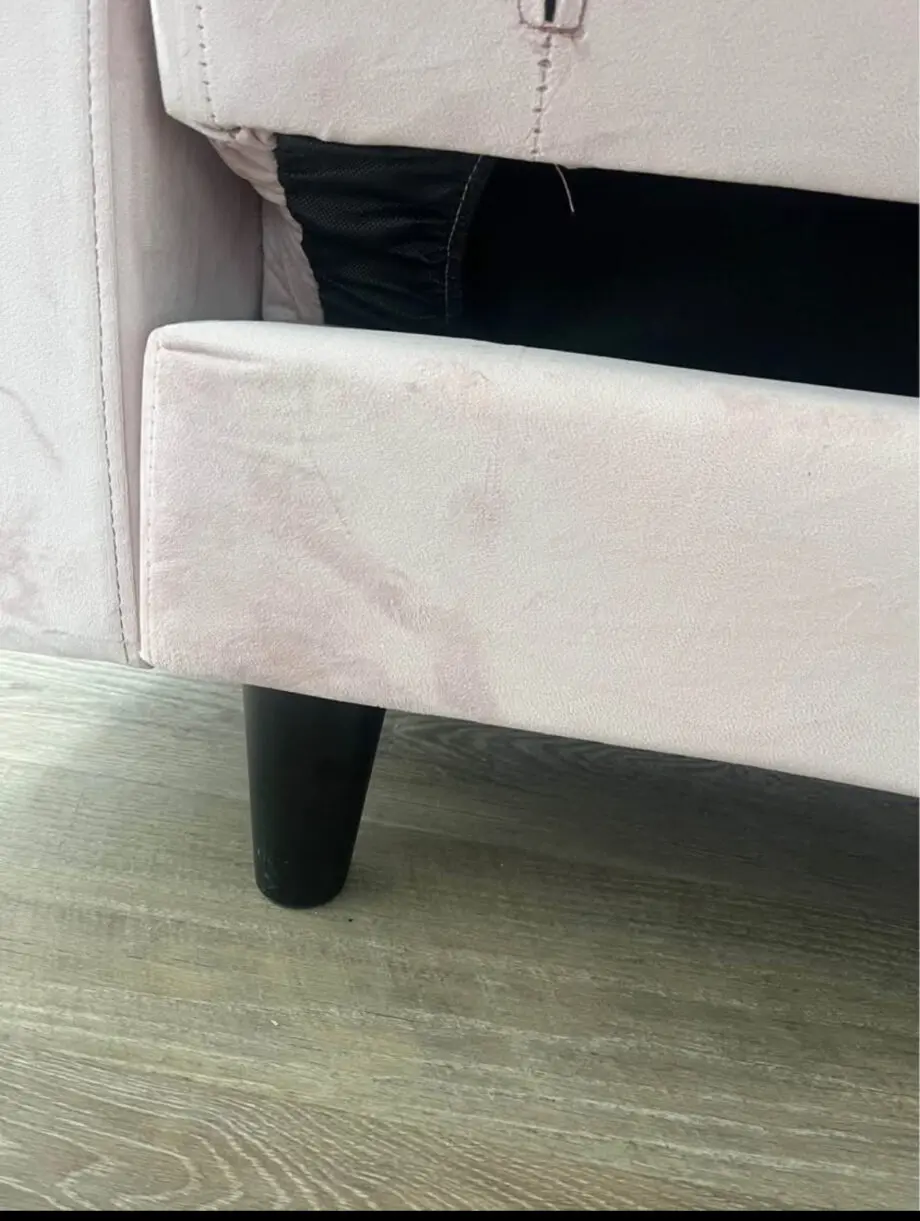 Dusty Pink Sofa Bed