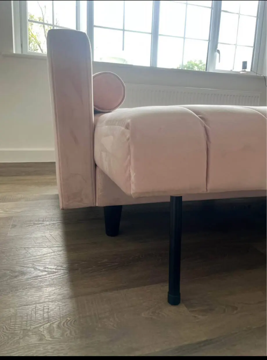 Dusty Pink Sofa Bed