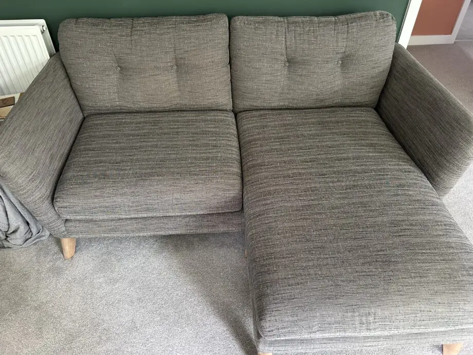 M&S 2 seater sofa with chaise