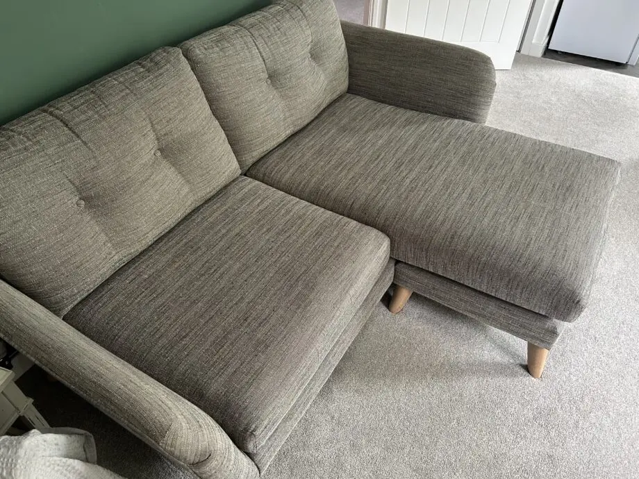 M&S 2 seater sofa with chaise