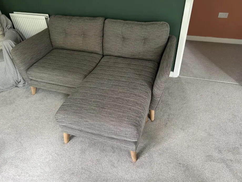 M&S 2 seater sofa with chaise