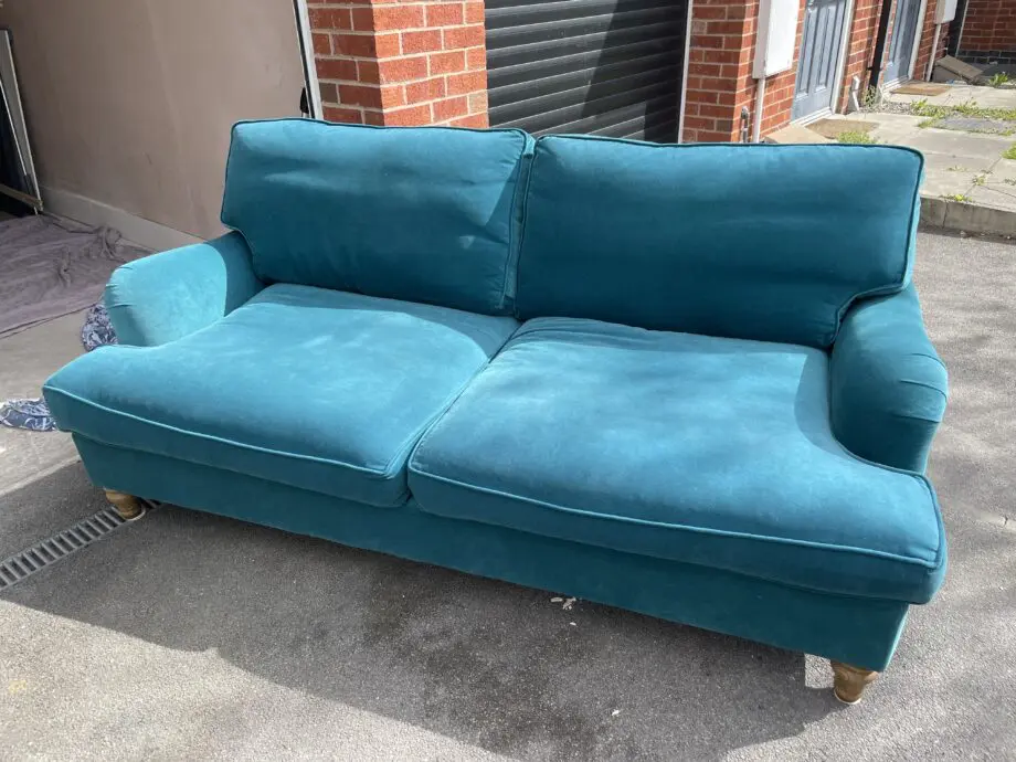 Sofa.com Neputune velvet Bluebell sofabed