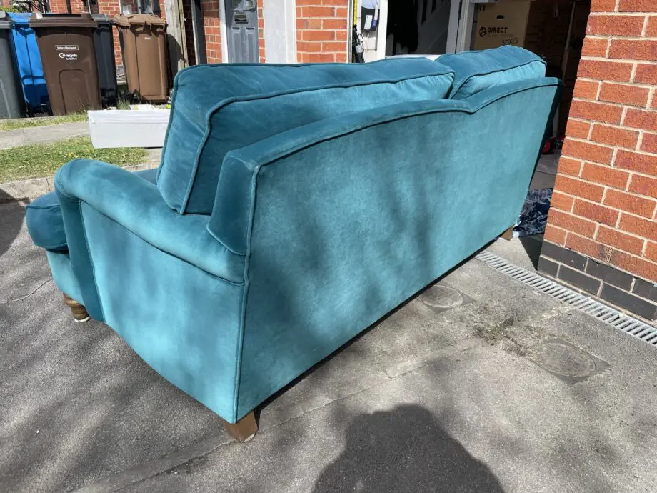 Sofa.com Neputune velvet Bluebell sofabed