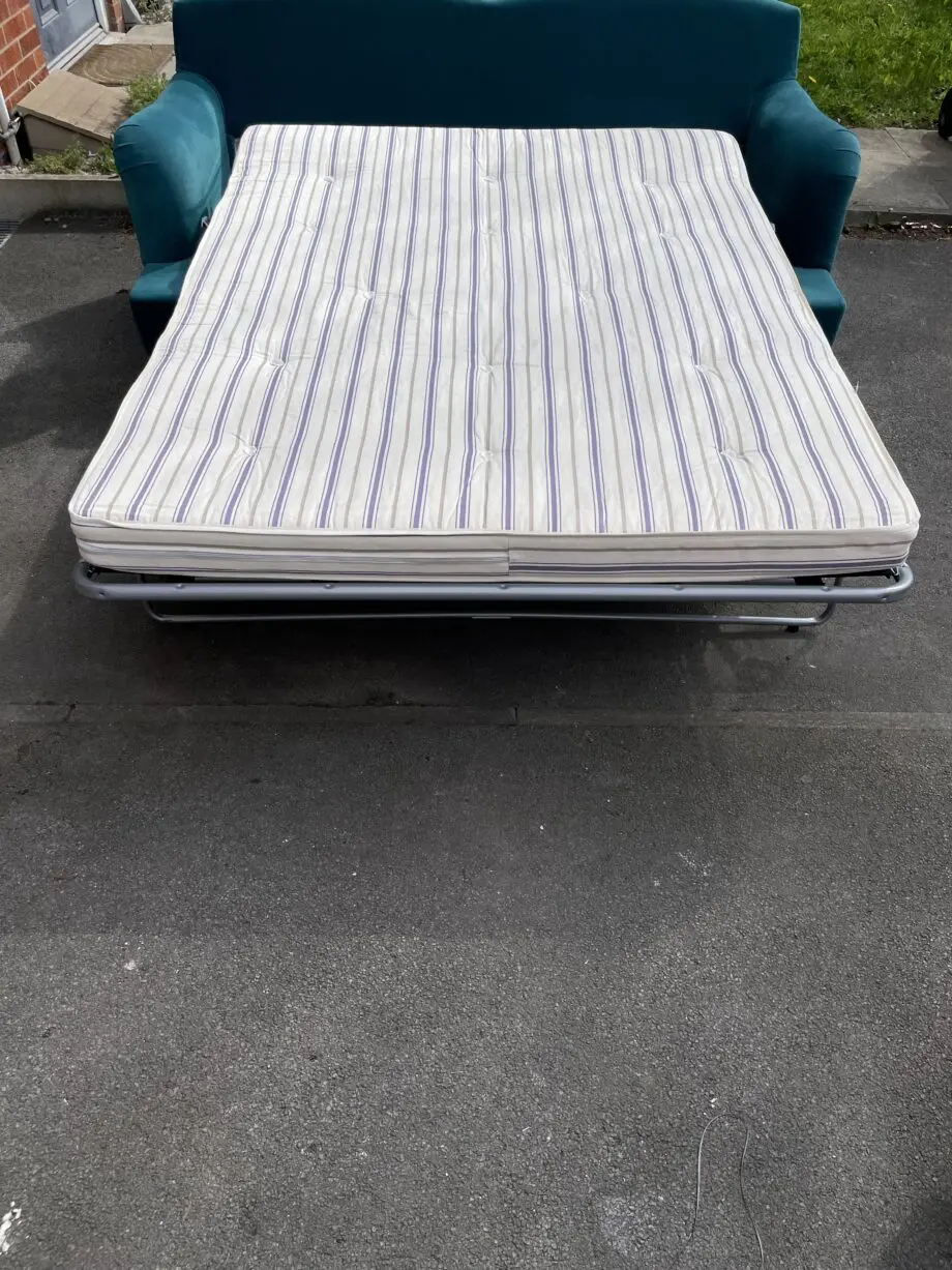 Sofa.com Neputune velvet Bluebell sofabed
