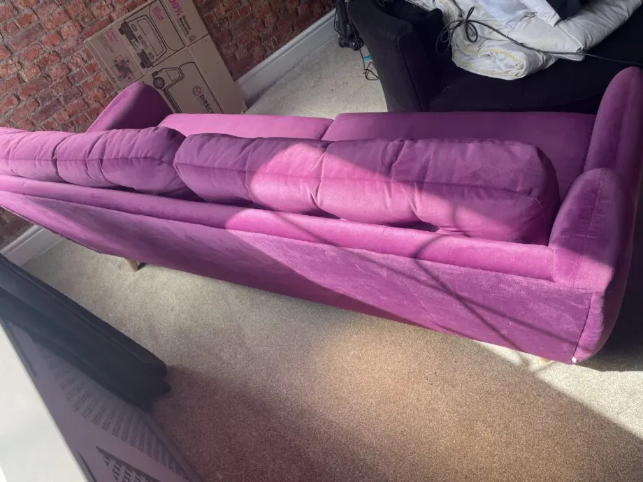DFS French Connection Pink Camden Sofa