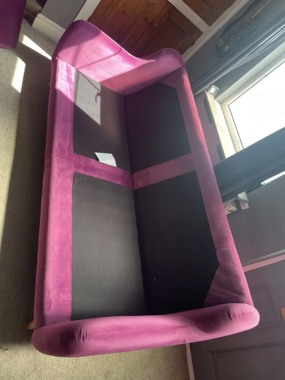 DFS French Connection Pink Camden Sofa